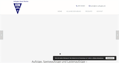 Desktop Screenshot of lastenaufzuege.de